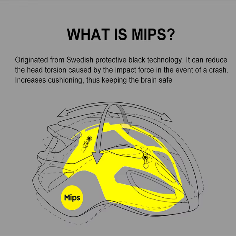 MOON Casque de Vélo Adulte avec MIPS - Certifié CE et CPSC - Pour VTT et Route - Doublure Amovible e