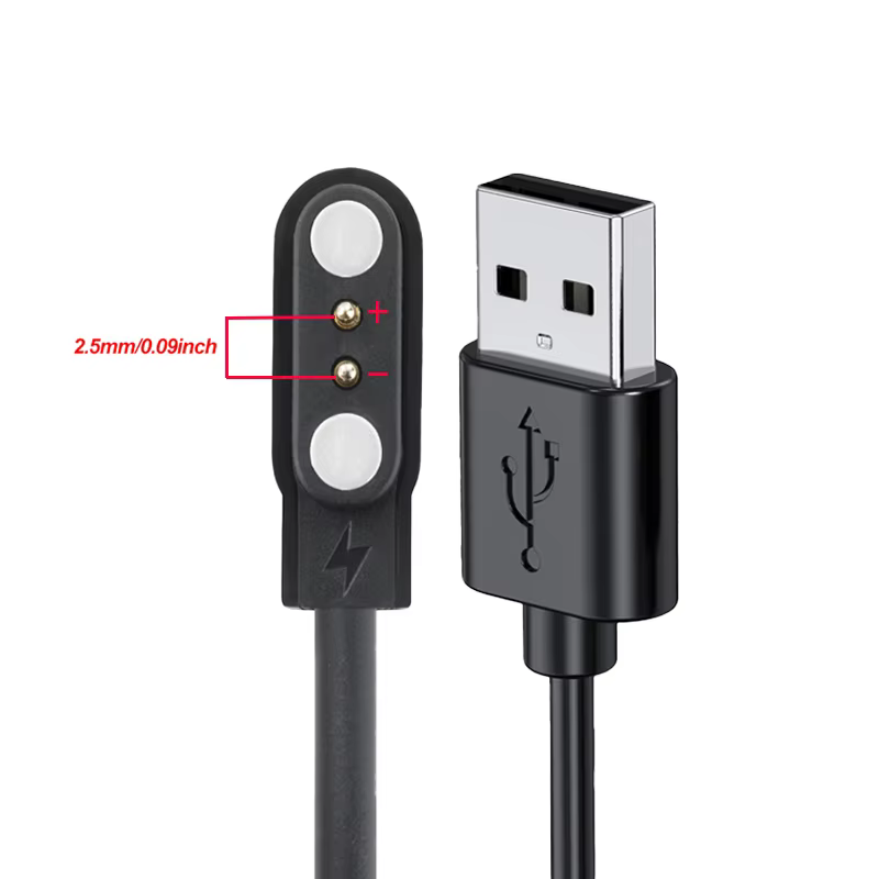 Câble de chargeur USB pour montre intelligente Mibro GS Pro Active Mibro A2 A3 T1 T2 C2 C3 C4 Mibro 