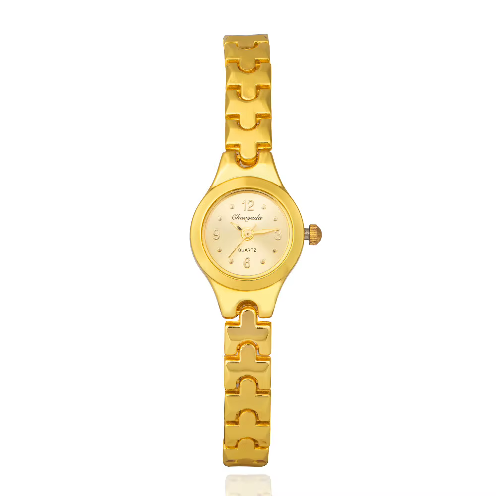 Montre de luxe pour femmes, Bracelet en or strass, classique, en acier inoxydable, de haute qualité,
