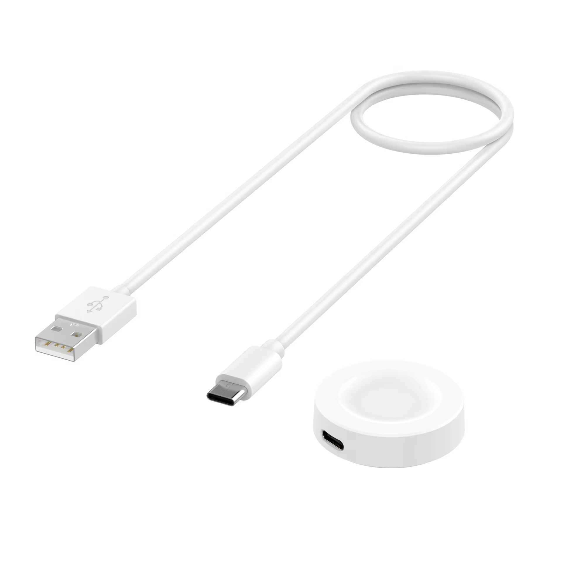 Le chargeur rapide est disponible pour Huawei Watch GT5 Pro/GT5/GT4/GT3Pro/GT3/Buds/Watch4USB charge