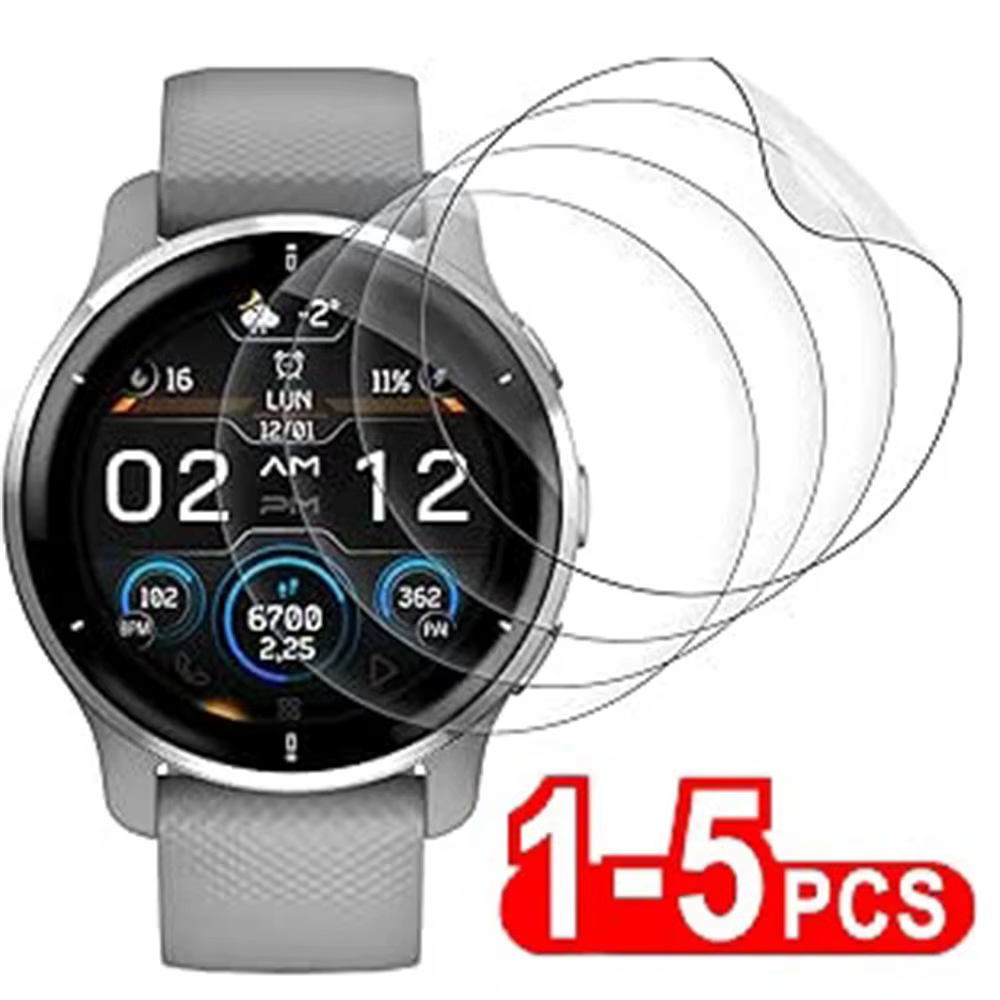 Film Hydrogel pour montre intelligente Garmin Vivoactive 6/5/4/4s Venu3/3s/2s 2Plus, 1 à 5 pièces, p
