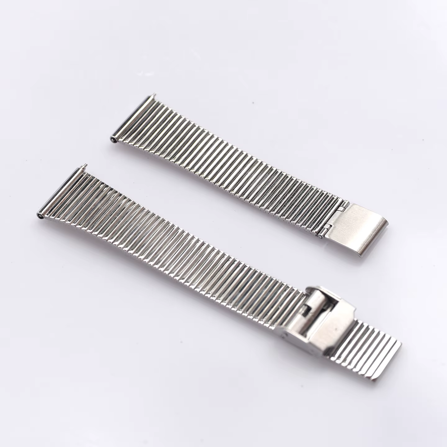 Bracelet de montre poli 18mm 20mm 22mm, bracelet en acier inoxydable à dégagement rapide, ceinture d
