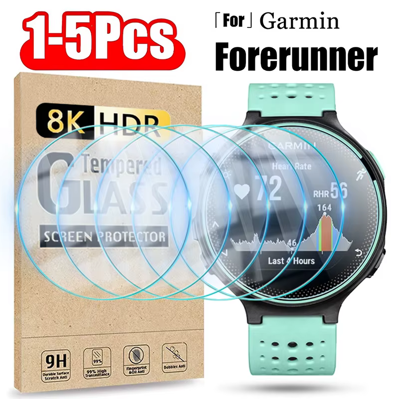 Verre trempé pour Garmin Forerunner 165 965 945 935 220 225 230 235 255s 735XT 620 630 montre Film d