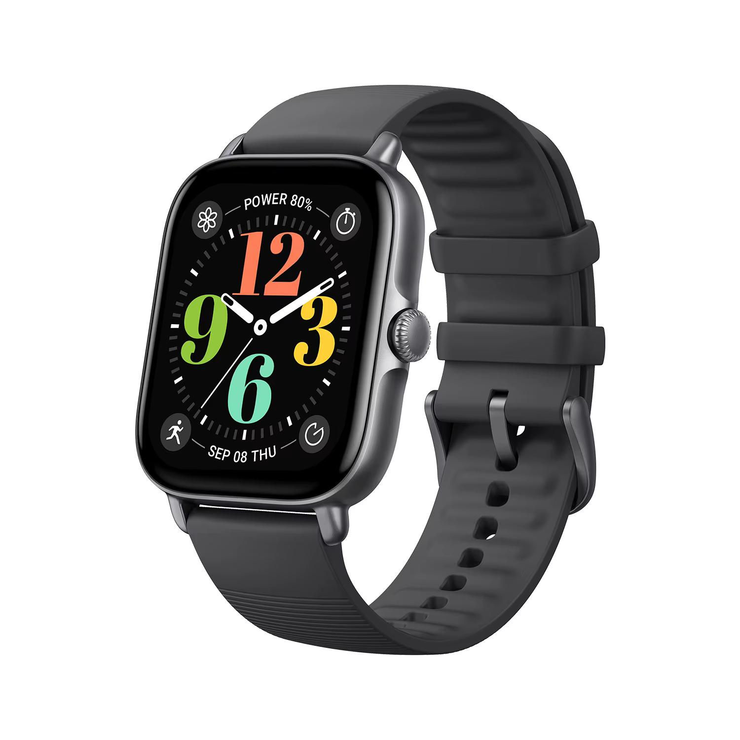 Amazfit-GTS 4 mini new Smartwatch avec Alexa, fréquence cardiaque 24h intégrée, 150 modes de sport,