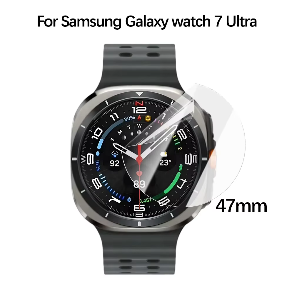 Film de protection Hydrogel souple pour Samsung Galaxy Watch 7, 40mm 44mm, montre 7 Ultra 47mm, acce