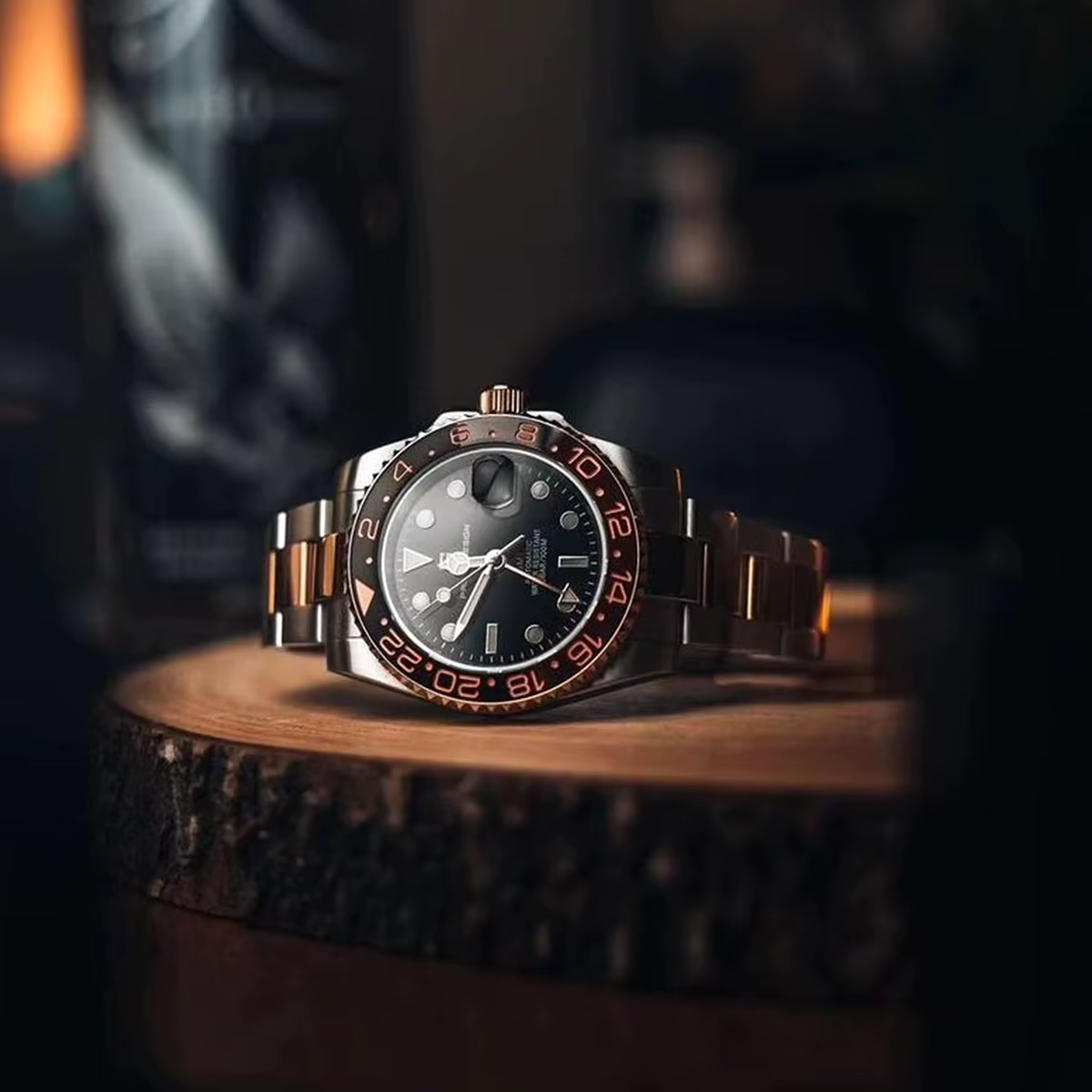 Nouvelle montre automatique PAGANI DESIGN GMT 1662, 40 mm, montre-bracelet pour homme, marque haut d