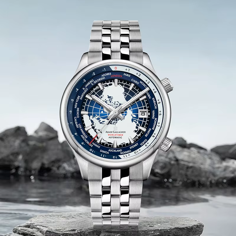 Montre automatique mécanique WM MIYOTA 8215 pour homme, montre de plongée, étanche à 200M, valve à h