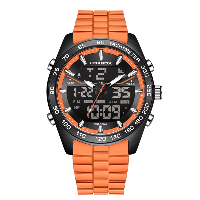 Nouveau FOXBOX mode montres militaires pour hommes de luxe Original sport chronographe montre Cade