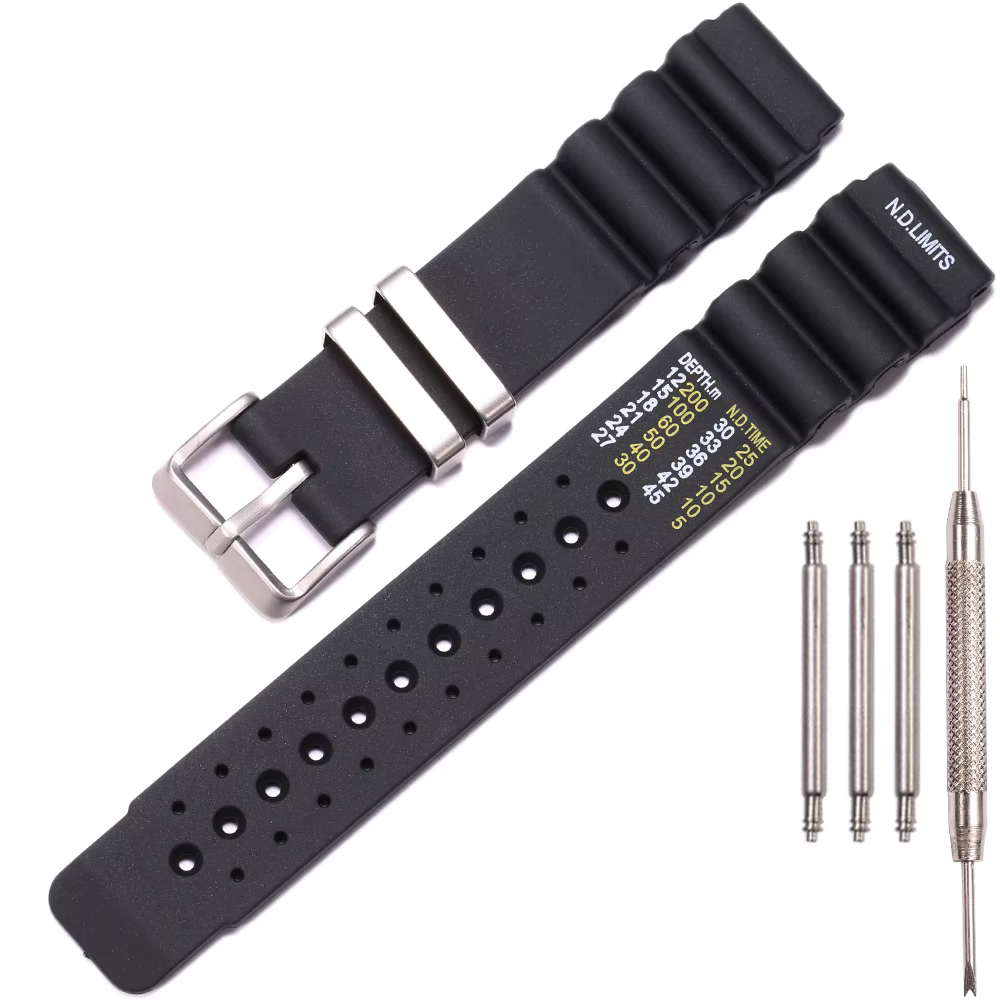Accessoires de montre Bracelet en résine 20/22/24mm adapté pour Citizen promaster nd limites Bracele