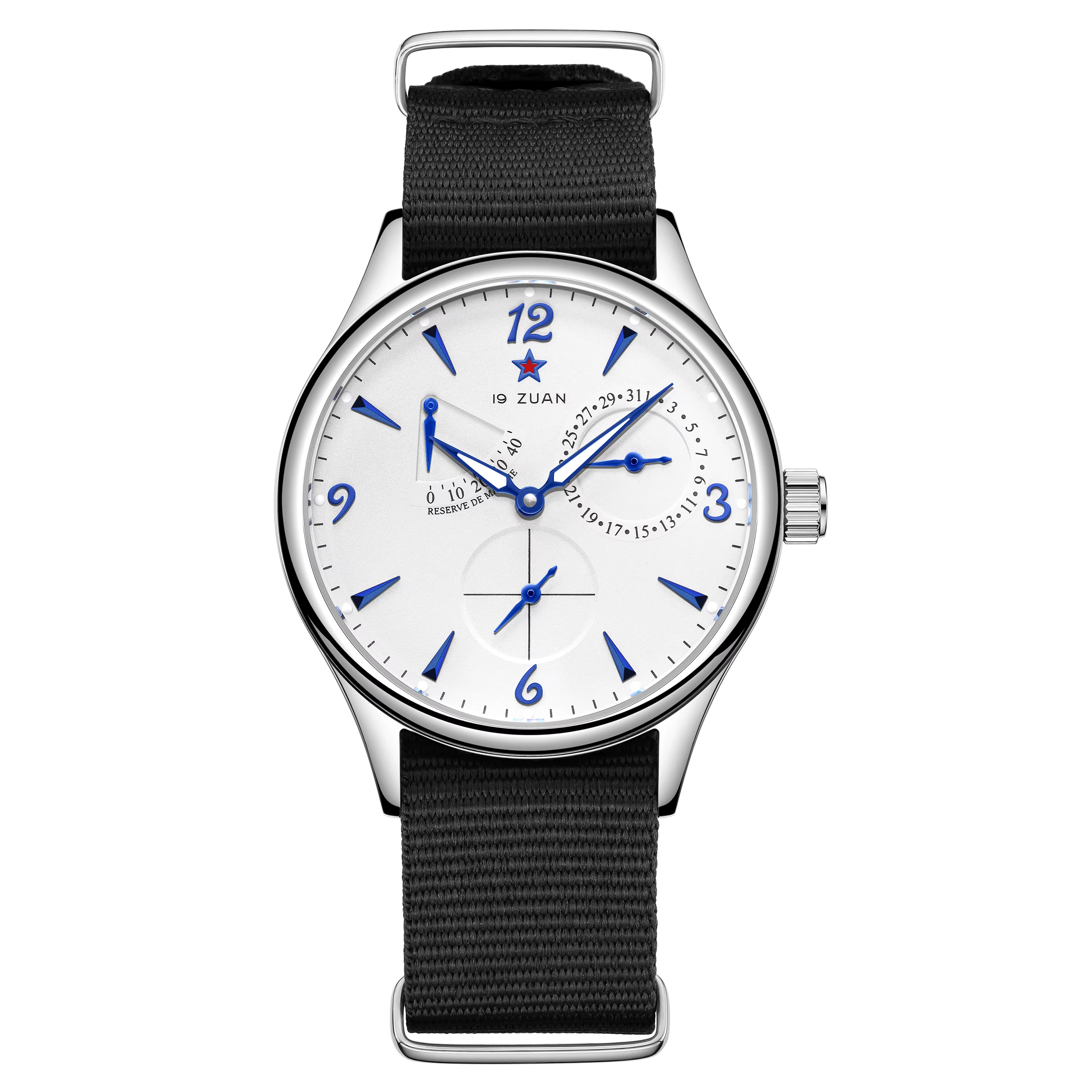 Montre Classique Seagull 1963 pour Homme, Ensemble ST1780, Mouvement Mécanique Automatique, Verre Sa