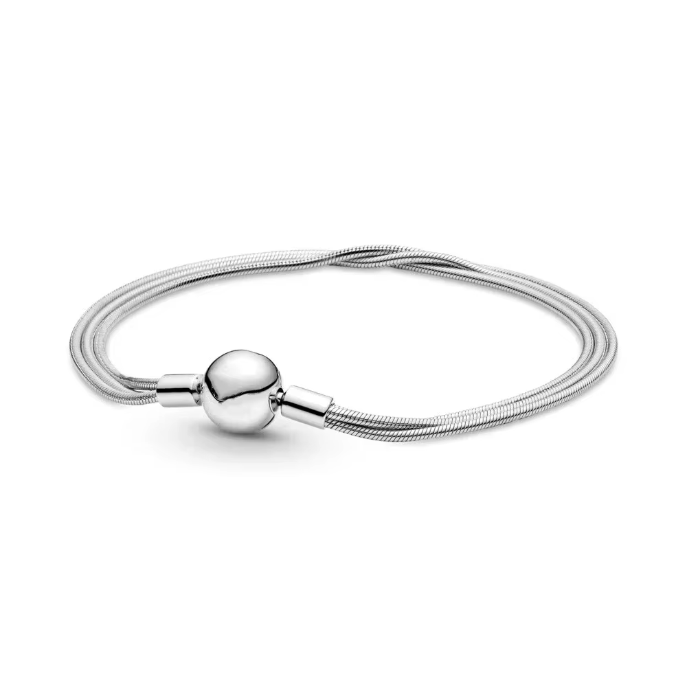 Bracelet chaîne serpent avec fermoir infini, idéal pour les fêtes, bijoux pour femme, cadeau, nouvea