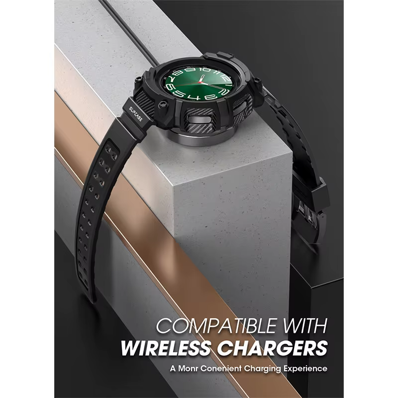 Étui de protection robuste SUPCASE UB Pro pour Samsung Galaxy Watch 6 Classic 47mm 2023, avec bracel