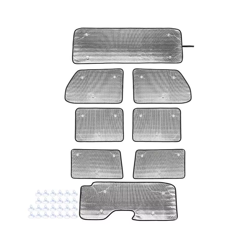 SHINEKA – pare-brise de fenêtre de voiture, couverture de pare-soleil pour Jeep Wrangler JL 2018 201