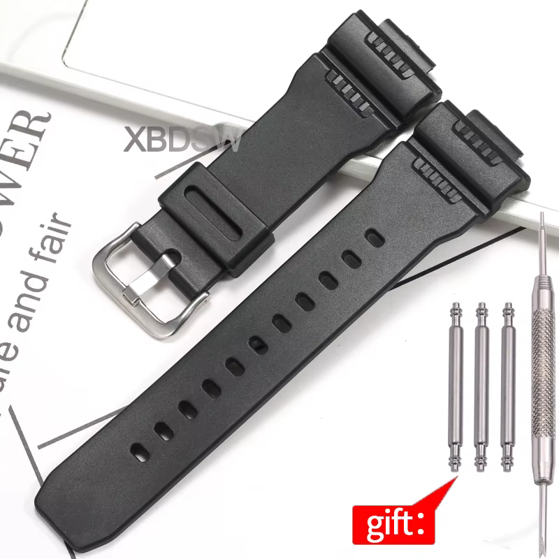 Bracelet de remplacement en résine pour montre homme Casio 10330771 GW-7900 GW7900 GW-7900B GW7900B 