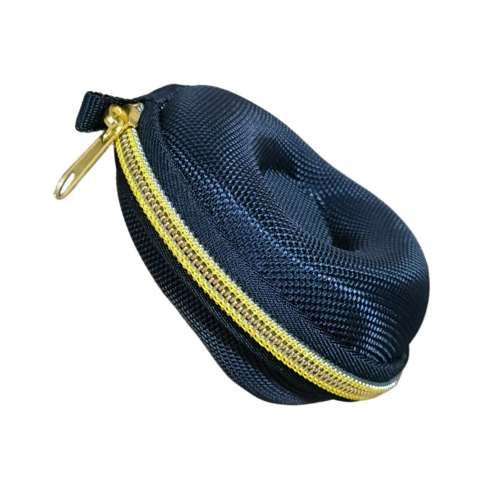 Boîte de montre simple portable, support en poudre, anti-poussière avec fermeture éclair pour montre