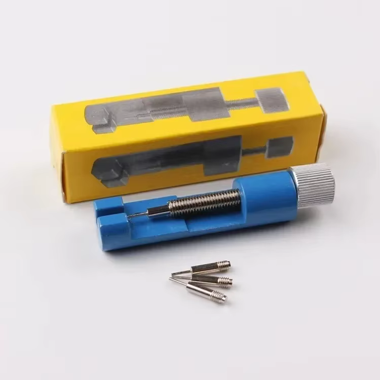Outil de réparation de montres en métal réglable pour bracelet de montre, outil de retrait de goupil
