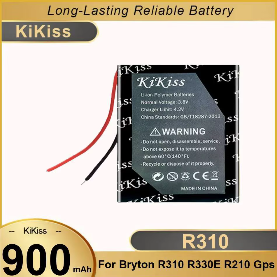 Batterie d'équipement de sport Gps pour Bryton R310 R330E R210 900Mah longue durée
