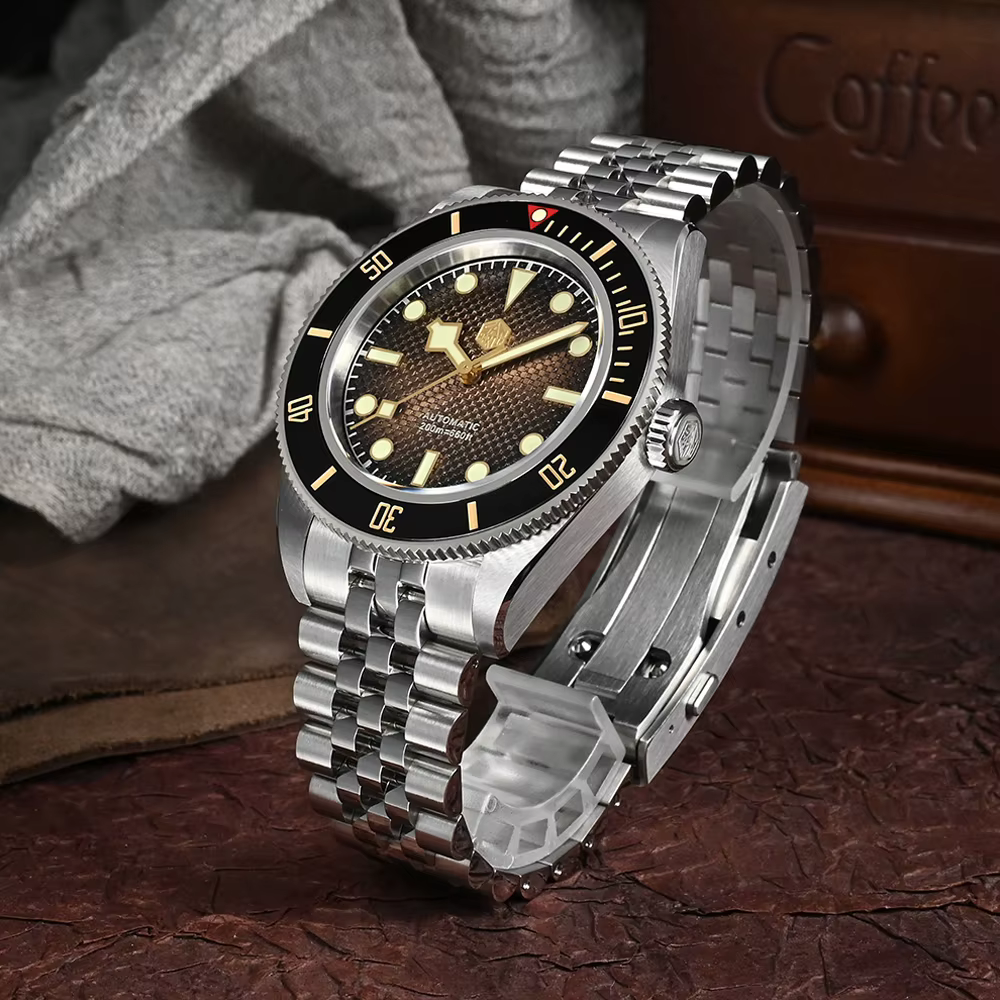 San Martin-Montre de Plongée de Luxe pour Homme