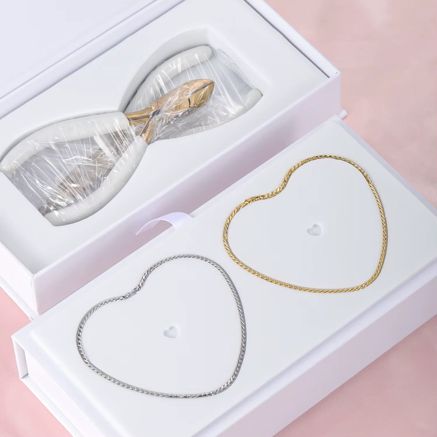 Qitian nouveau Bracelet éternel permanent Couple bijoux coffret cadeau faire vous-même mode Bracelet Kit saint valentin meilleur cadeau