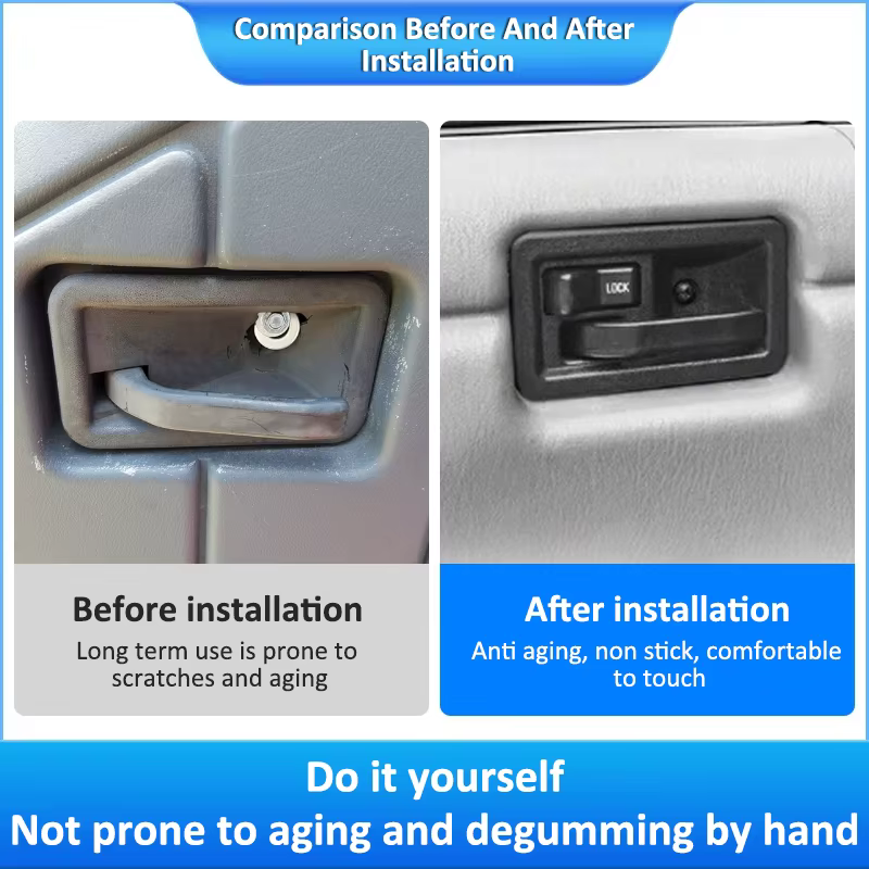 Pour Jeep Wrangler YJ TJ TJL 1997 ~ 2006 2002 2003 2004 2005 55176477 AB 55176476   Accessoires de voiture de poignée de porte intérieure gauche droite
