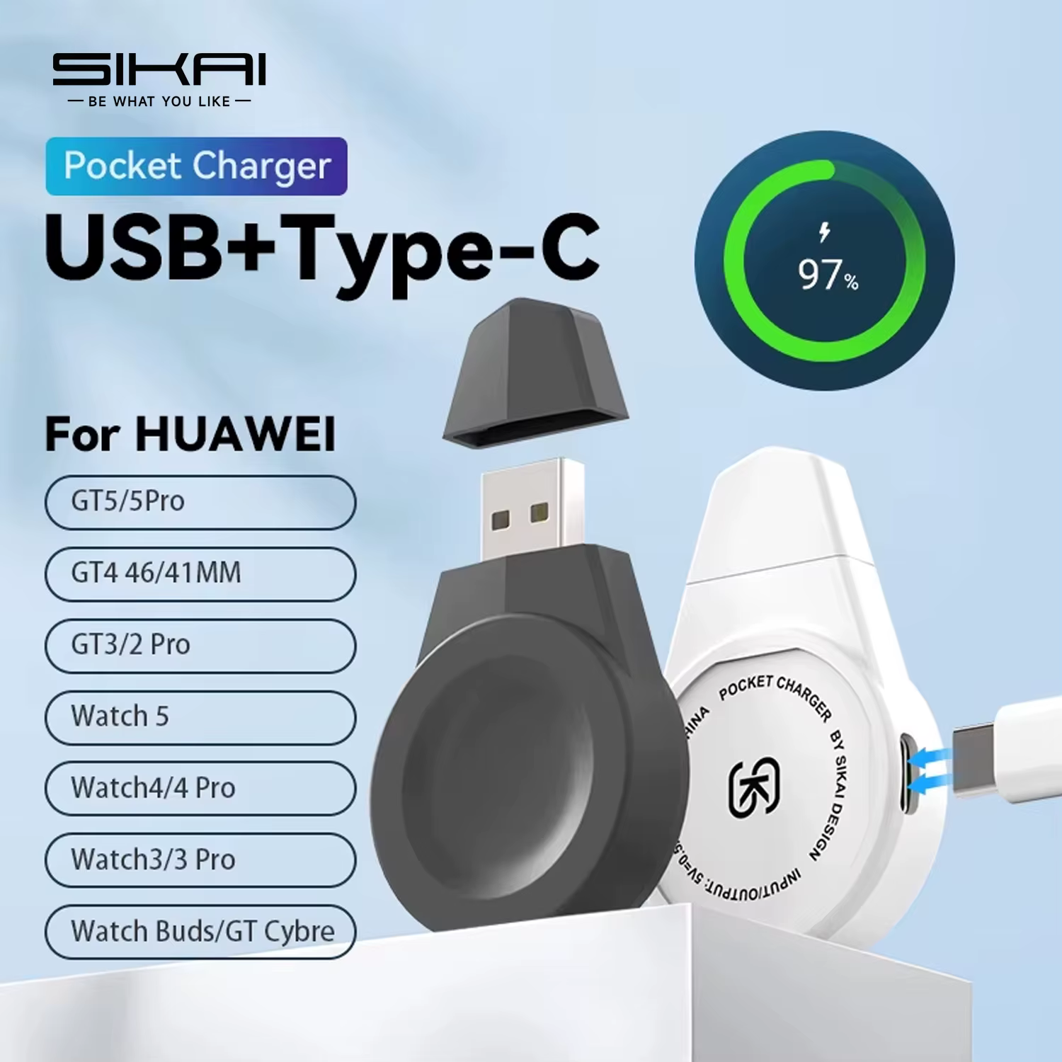 Support de charge sans fil Portable
