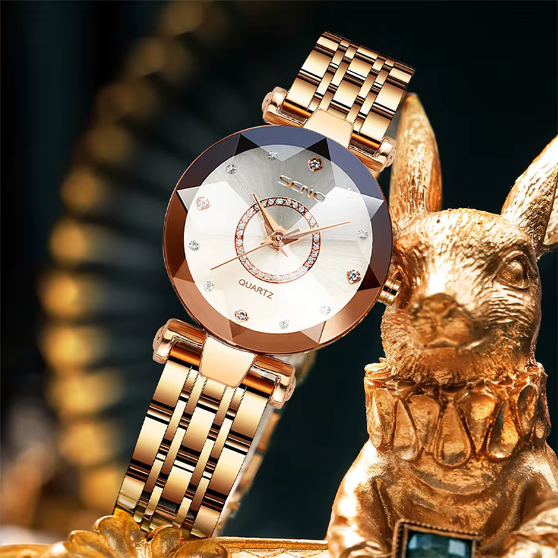 Montres à quartz pour femmes, marque de luxe, mode féminine, livraison directe