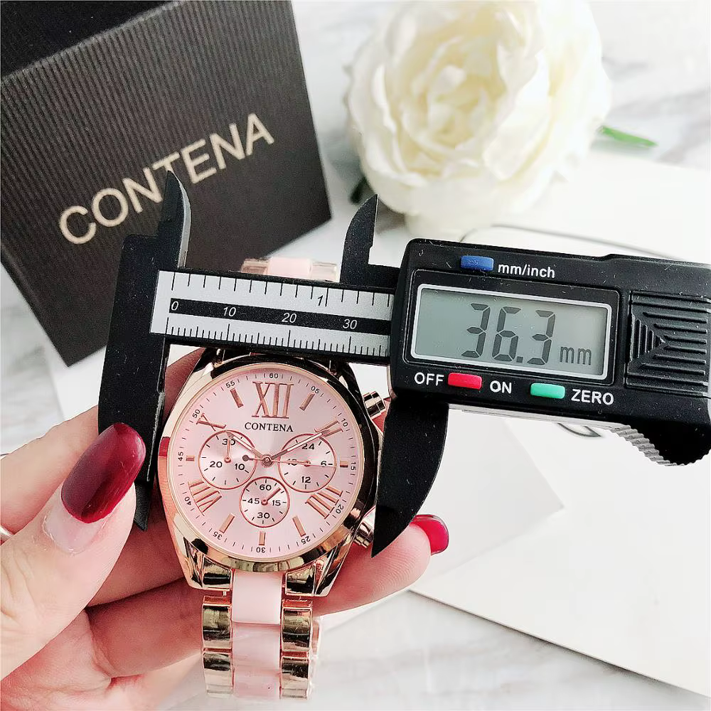 Mode rose femmes montres de luxe haut marque dames Montre-bracelet Style chaud Montre à Quartz Femme horloge Relogio