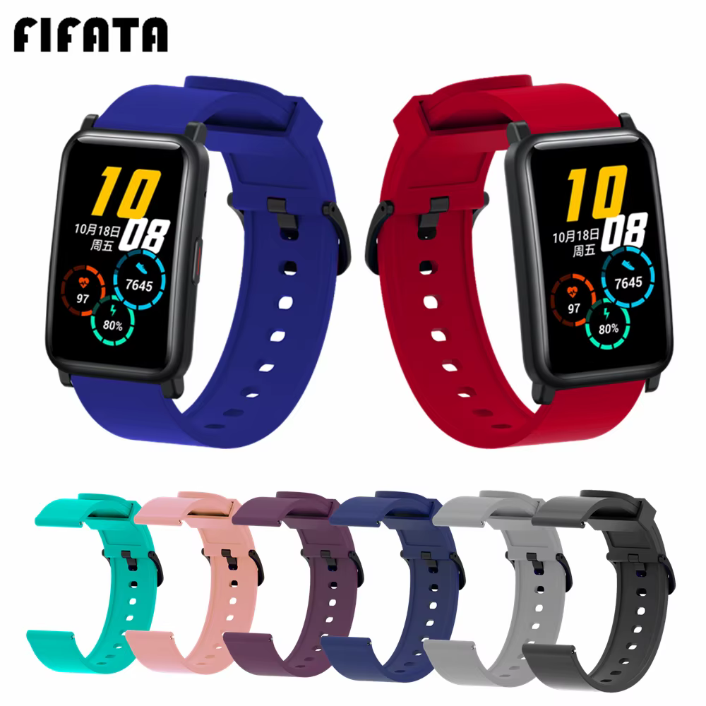 Ifata – Bracelet en Silicone souple de 20mm