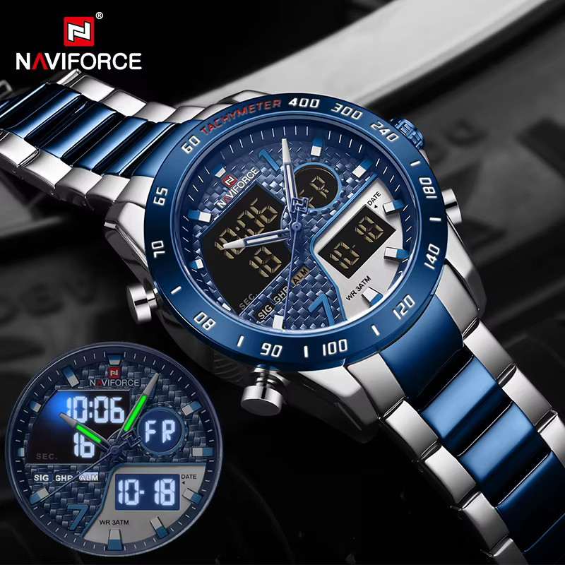 NAVIFORCE – montre-bracelet de marque de luxe pour hommes