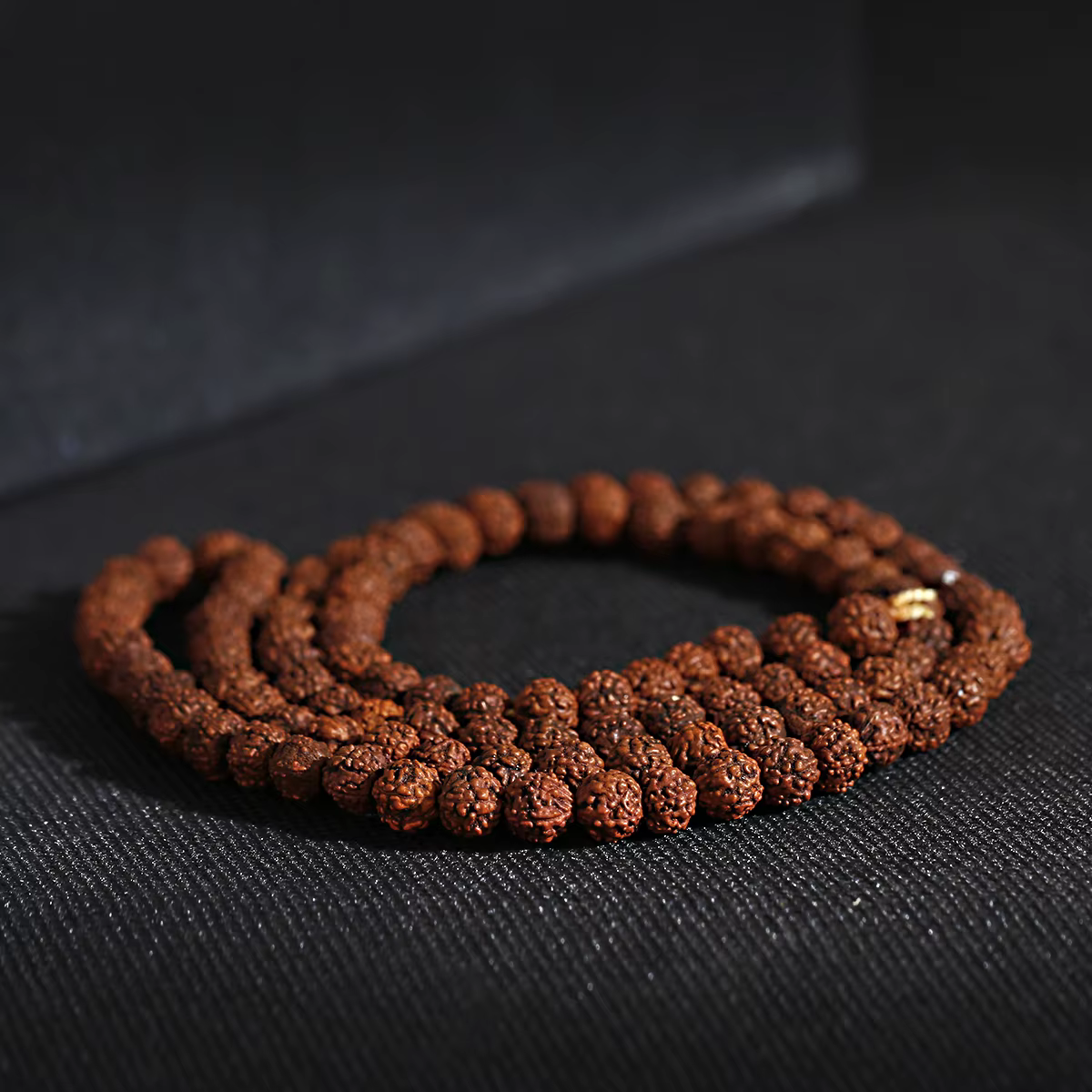 Rudraksha Vajra-Perles pour bracelet exécutif, accessoires de bijoux, méditation, prière mala, ethnique, bouddhisme tibétain, 108 pièces/ensemble