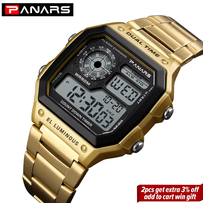 Montre-bracelet de sport militaire étanche pour homme