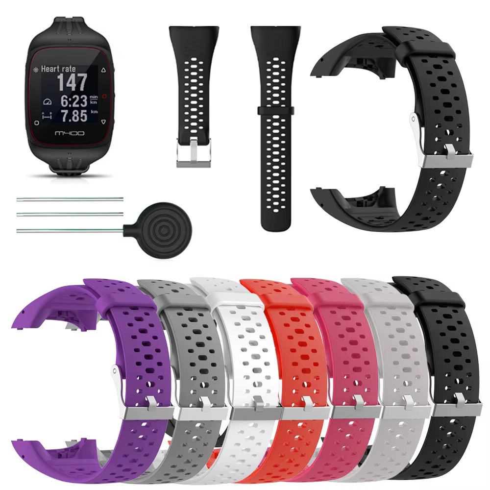 Nouveau bracelet de montre pour Polar M430 M400 GPS Sport Silicone