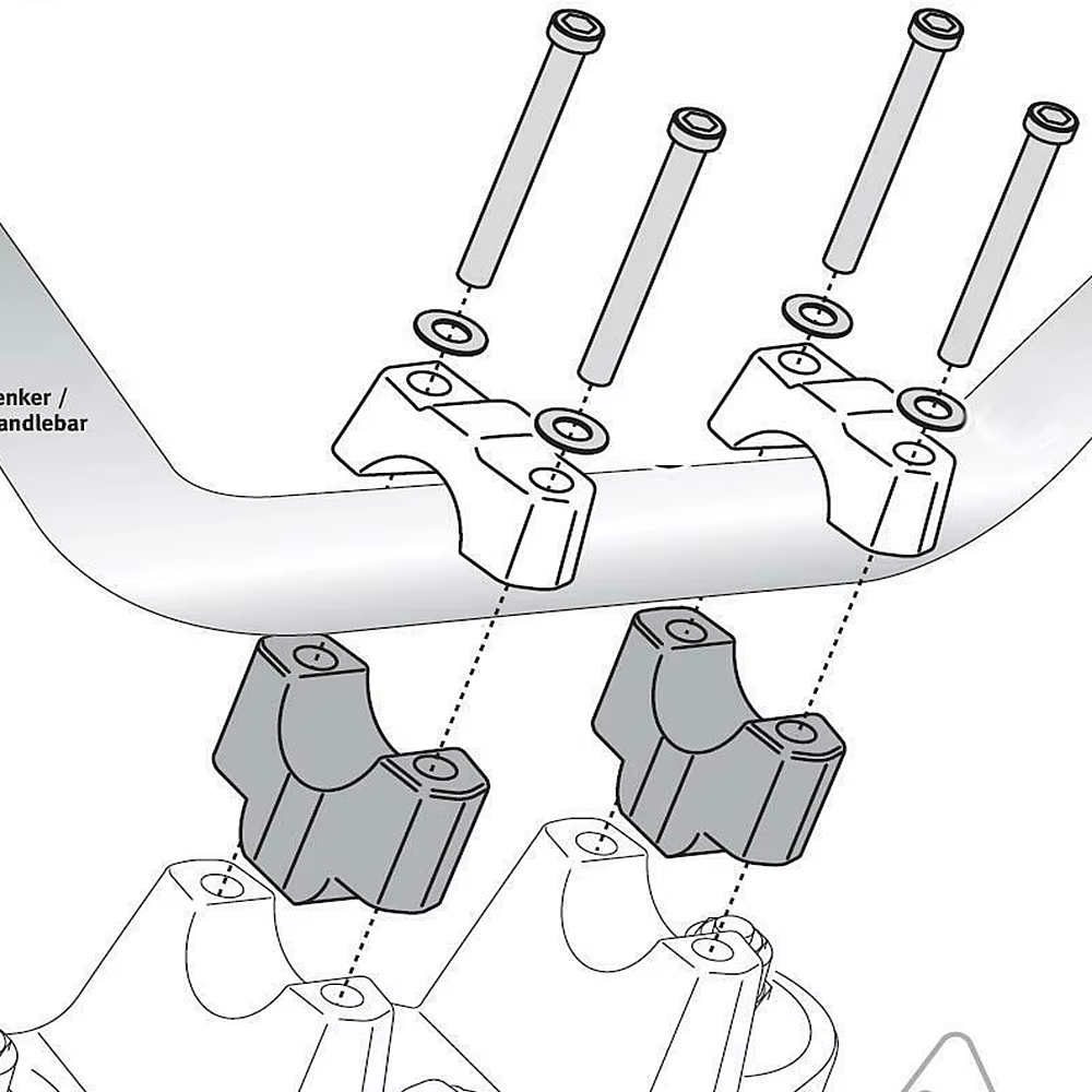Barres de élévation de guidon pour Yamaha, accessoires de moto pour Yamaha XT1200Z Super Tenere 2014 Z, nouvelle collection 2015 2016 2017 2018 2019 1200