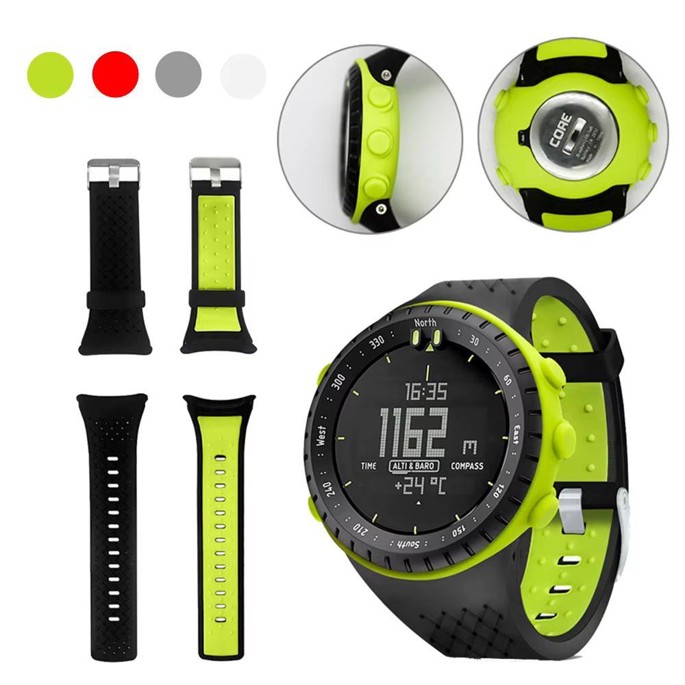 Housse de boîtier en TPU 2 en 1 + Bracelet de montre en Silicone