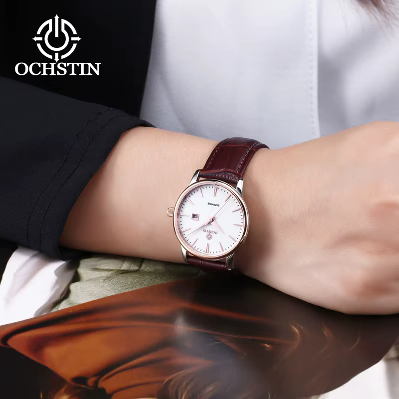 OCHSTIN marque de luxe Couple montres à Quartz saphir étanche hommes et femmes saint valentin montre-bracelet cadeau pour les amoureux