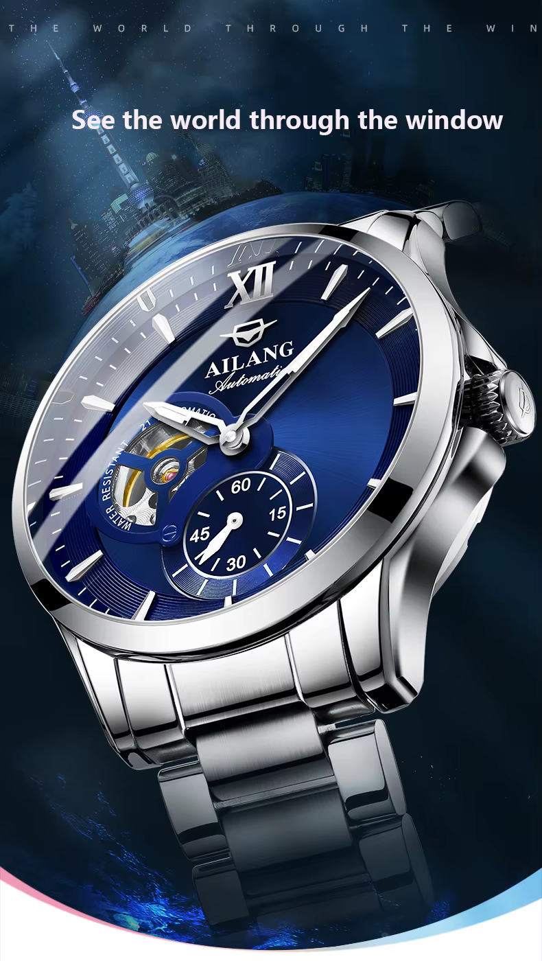Montre mécanique automatique pour homme