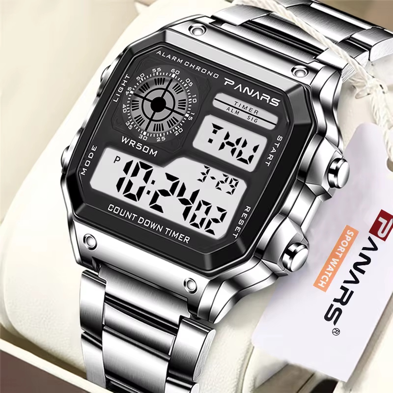 Montre-bracelet de sport militaire étanche pour homme