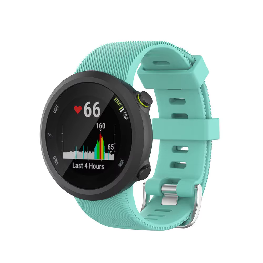 HeroIand-Bracelet de montre en silicone souple pour Garmin Forerunner