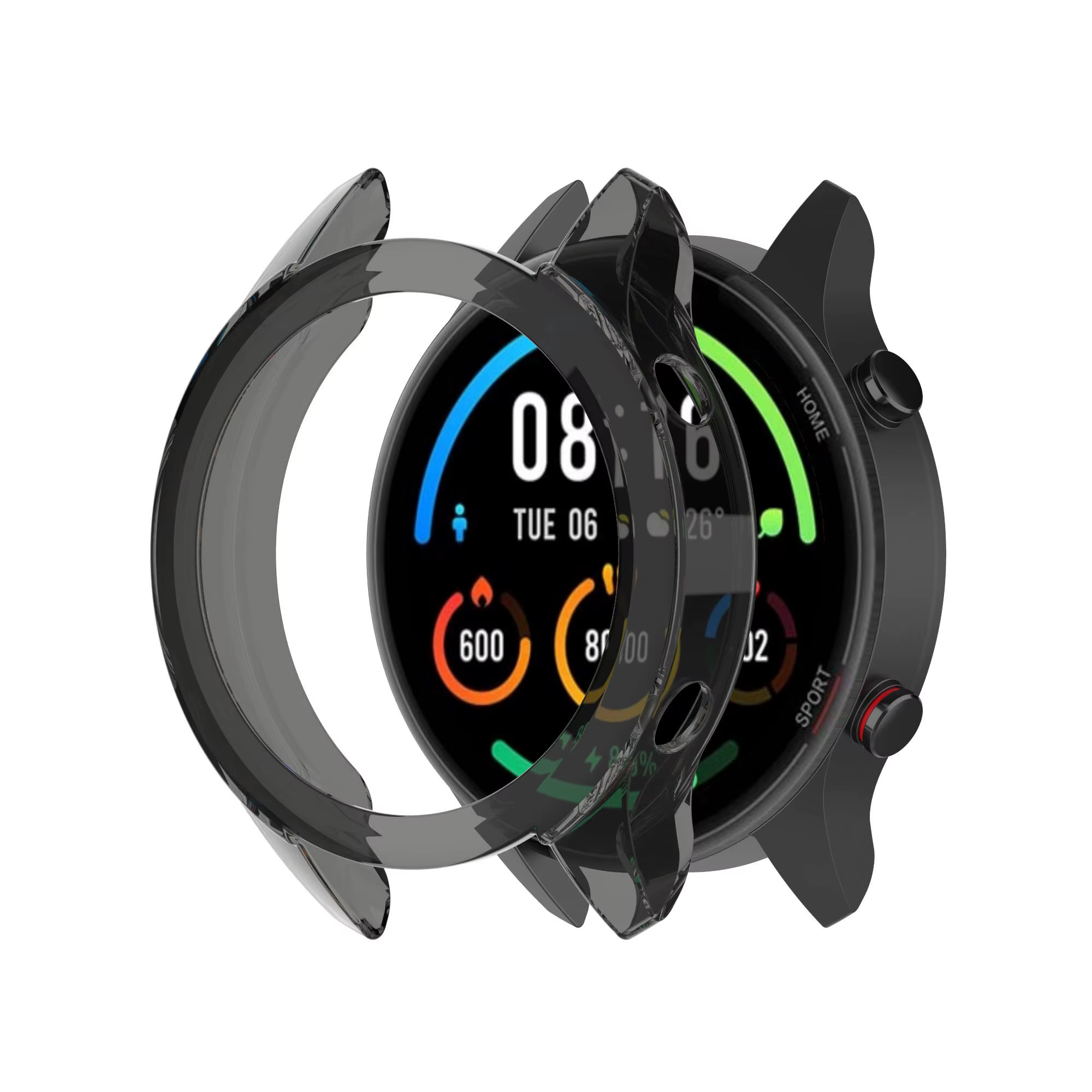 BEHAU housse de Protection pour Xiaomi Mi montre couleur Sport