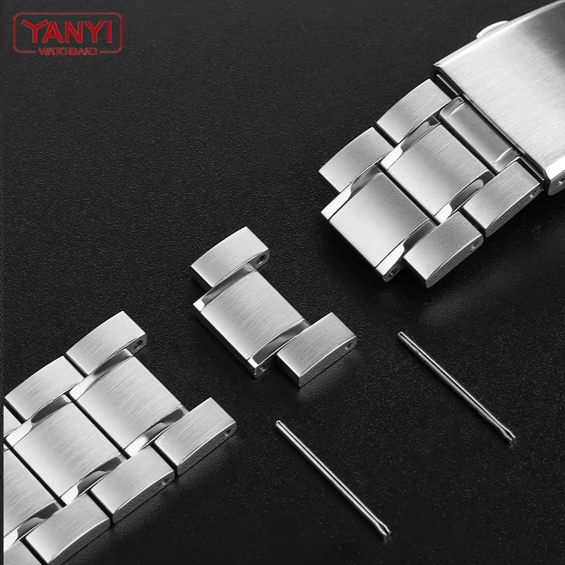Bracelet de montre en acier inoxydable pour casio Swordfish MTP-1374 MTP-1375 MDV-106