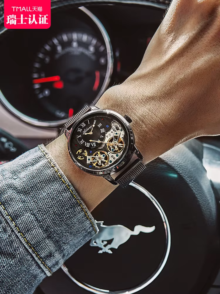 Montre mécanique de luxe pour homme
