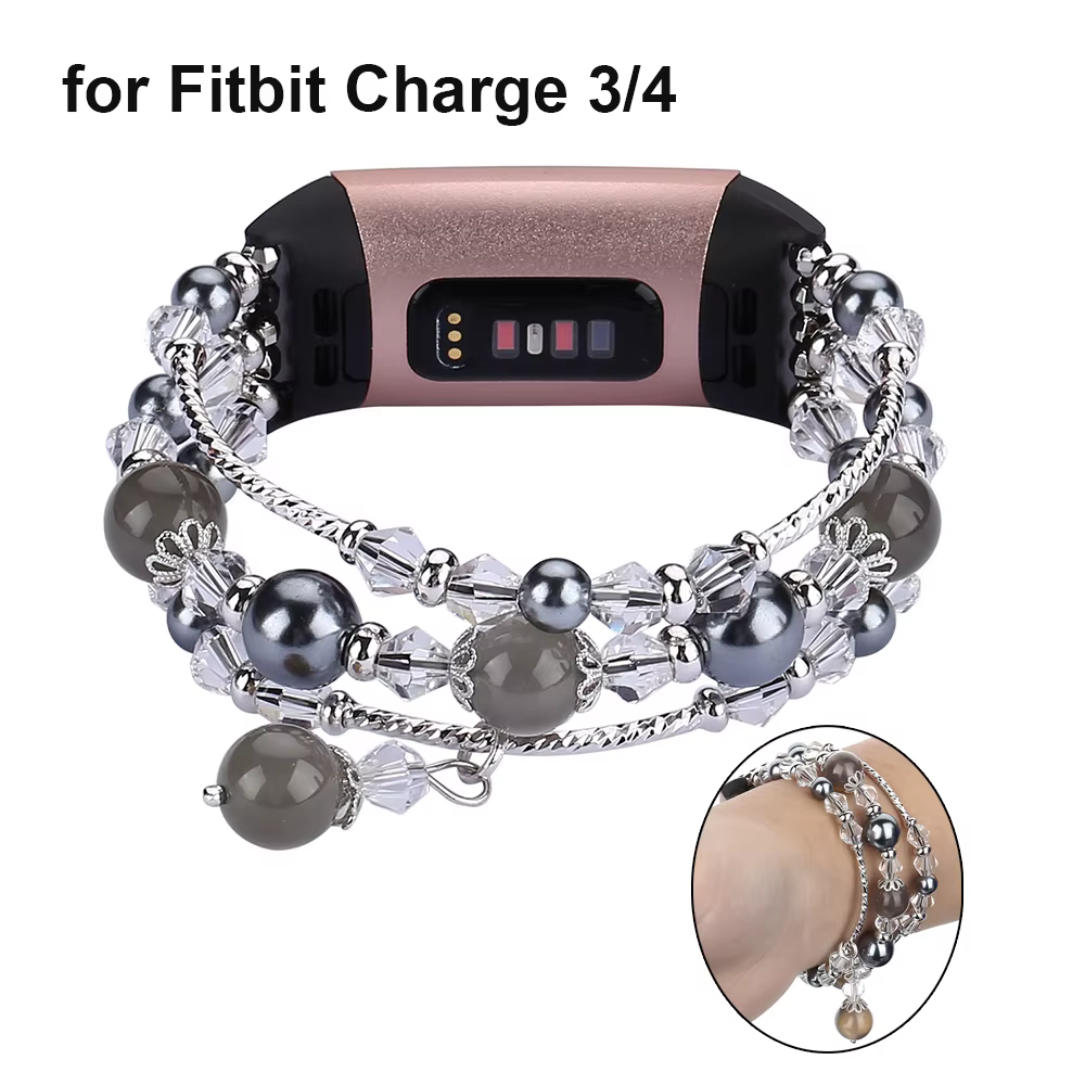 Bracelet de montre de mode pour Fitbit Charge 4 3 bandes pour femmes