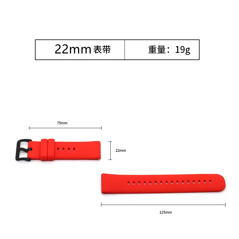 Bracelet 22mm pour montre Huawei 3/GT 3 2 Pro/GT2E 4 46mm 5 41mm pour Amazfit Bip/GTS GTR 2 3 4 20mm bande Garmin Venu/Vivoactive 2 3 4