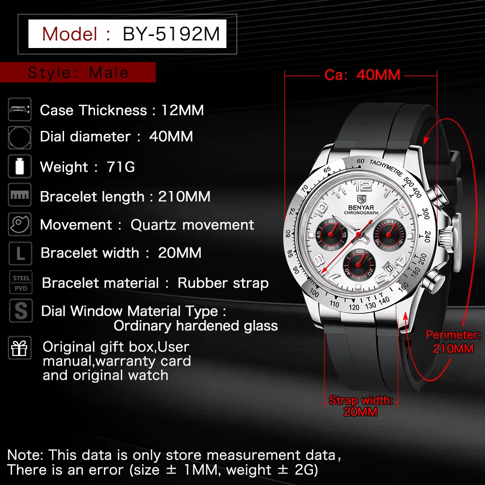 Montre de sport en acier inoxydable pour homme