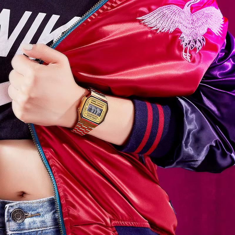 Casio montre de Sport pour femmes 7 ans d'électricité éclairage led quartz