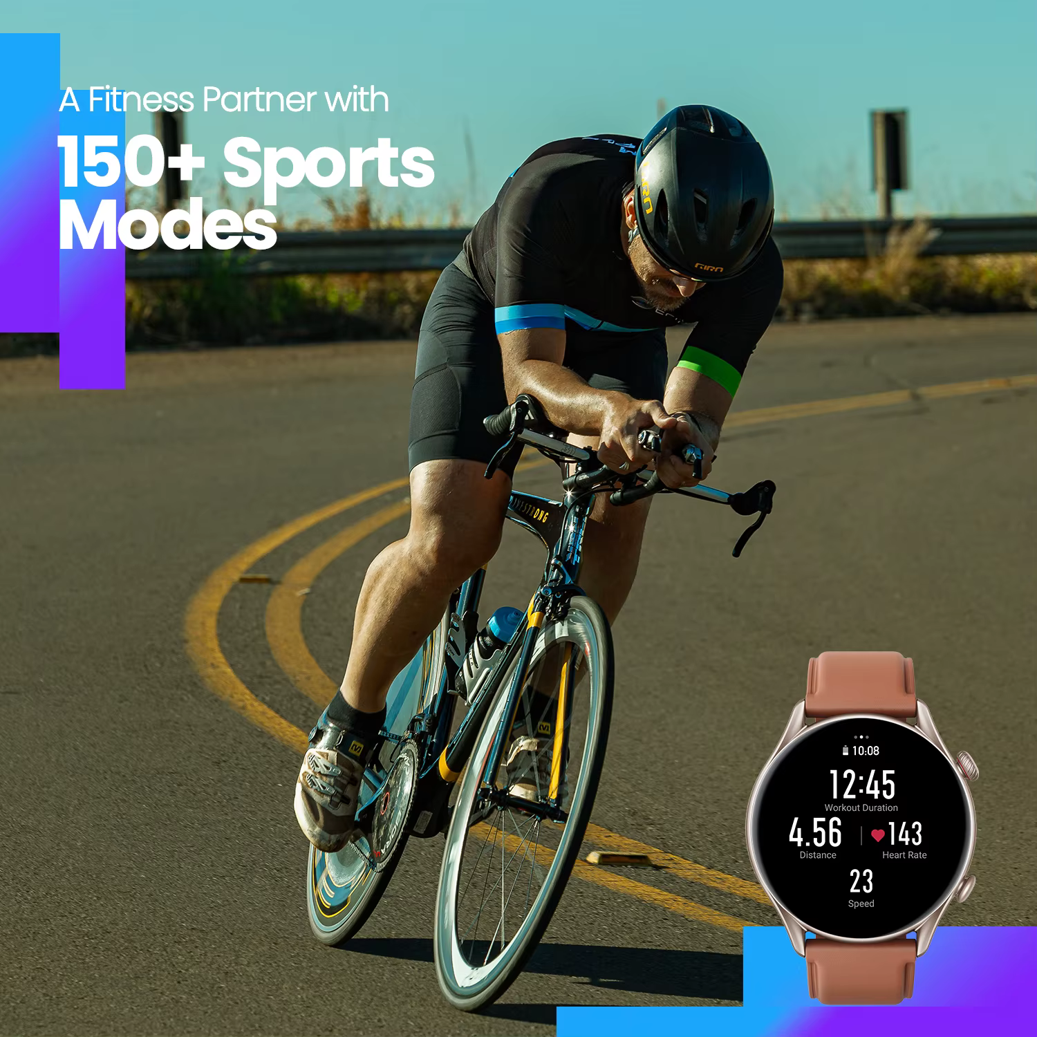 Amazfit GTR 3 Pro GTR3 Pro 46mm Autonomie De La Batterie Smartwatch12-day 150 + Modes dehors Montre Intelligente Pour Android IOS
