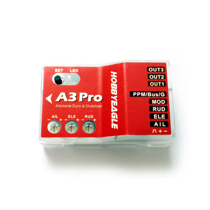 HobbyEagle A3 Pro / A3 Pro V2 avion RC contrôleur de vol système stabilisateur gyroscope pour avion RC hélicoptère à voilure fixe