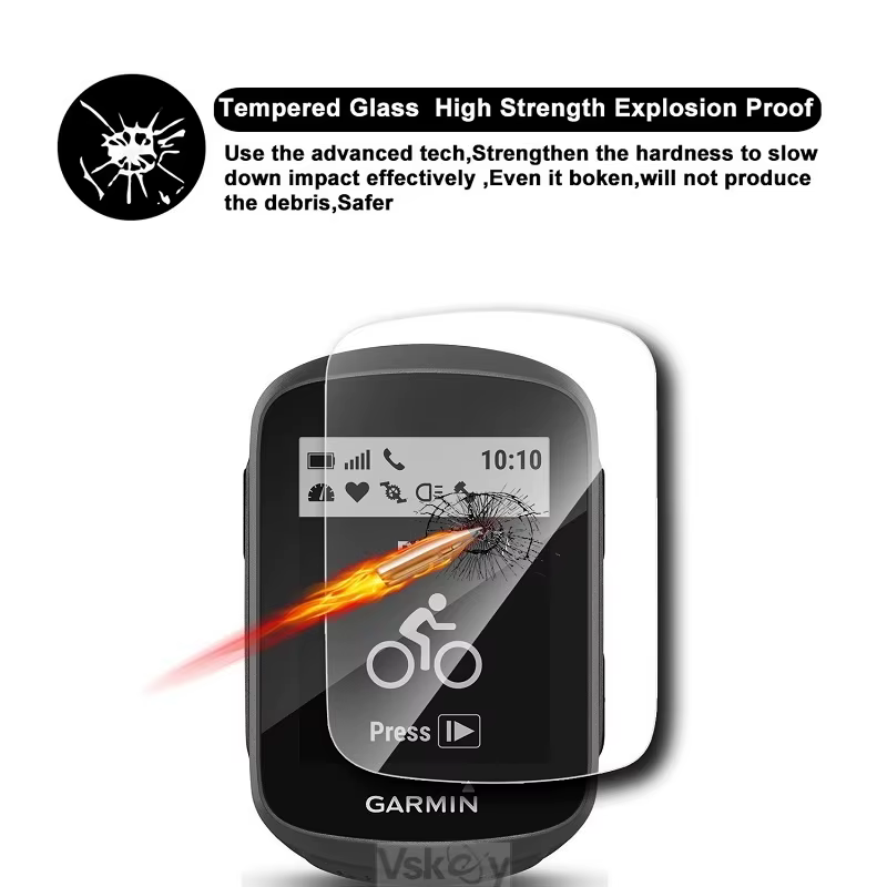 100PCS Protecteur d'écran pour Garmin Edge MTB 1040 840 540 830 530 820 520 1030 Explore 2 GPS Film