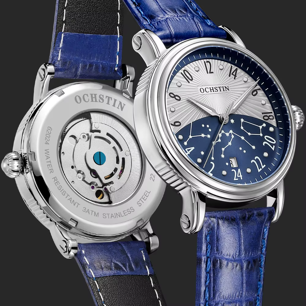 OCHSTIN hommes montres haut de gamme mécanique montre-bracelet de luxe étanche affaires montre automatique avec Date 2026 nouvelle horloge de mode