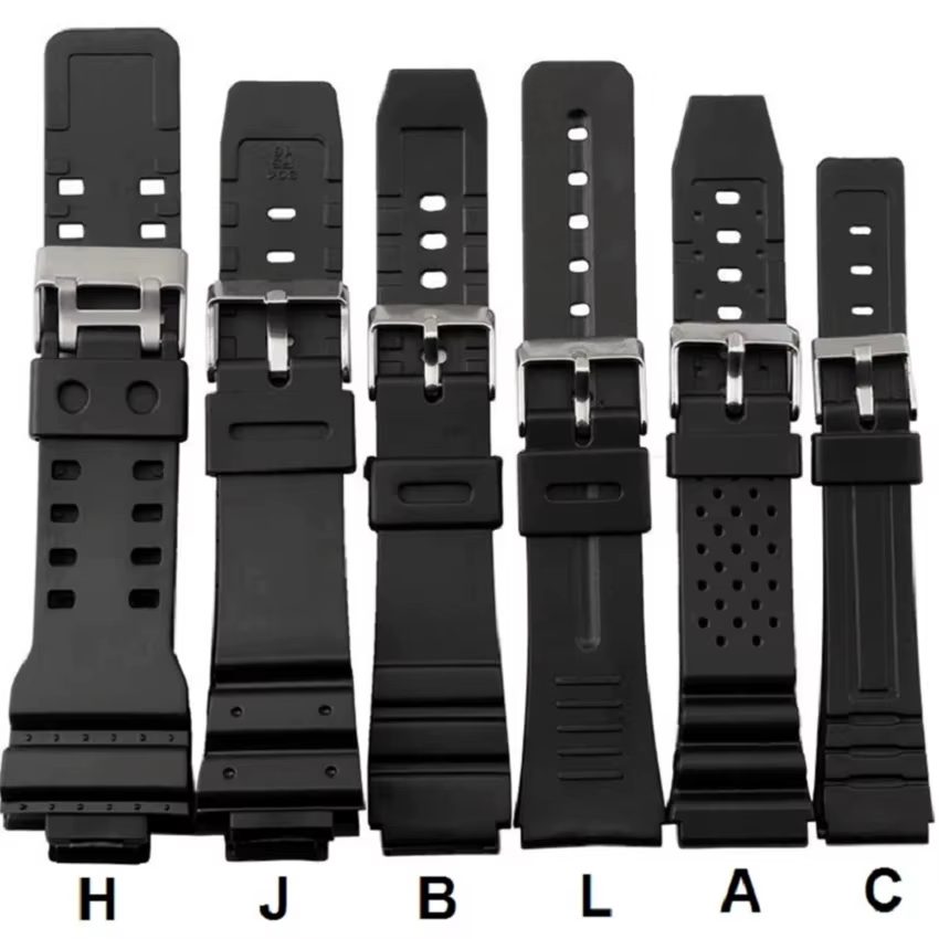 Pour Casio bracelet de montre de Sport électronique 16mm 18mm 20mm 22mm